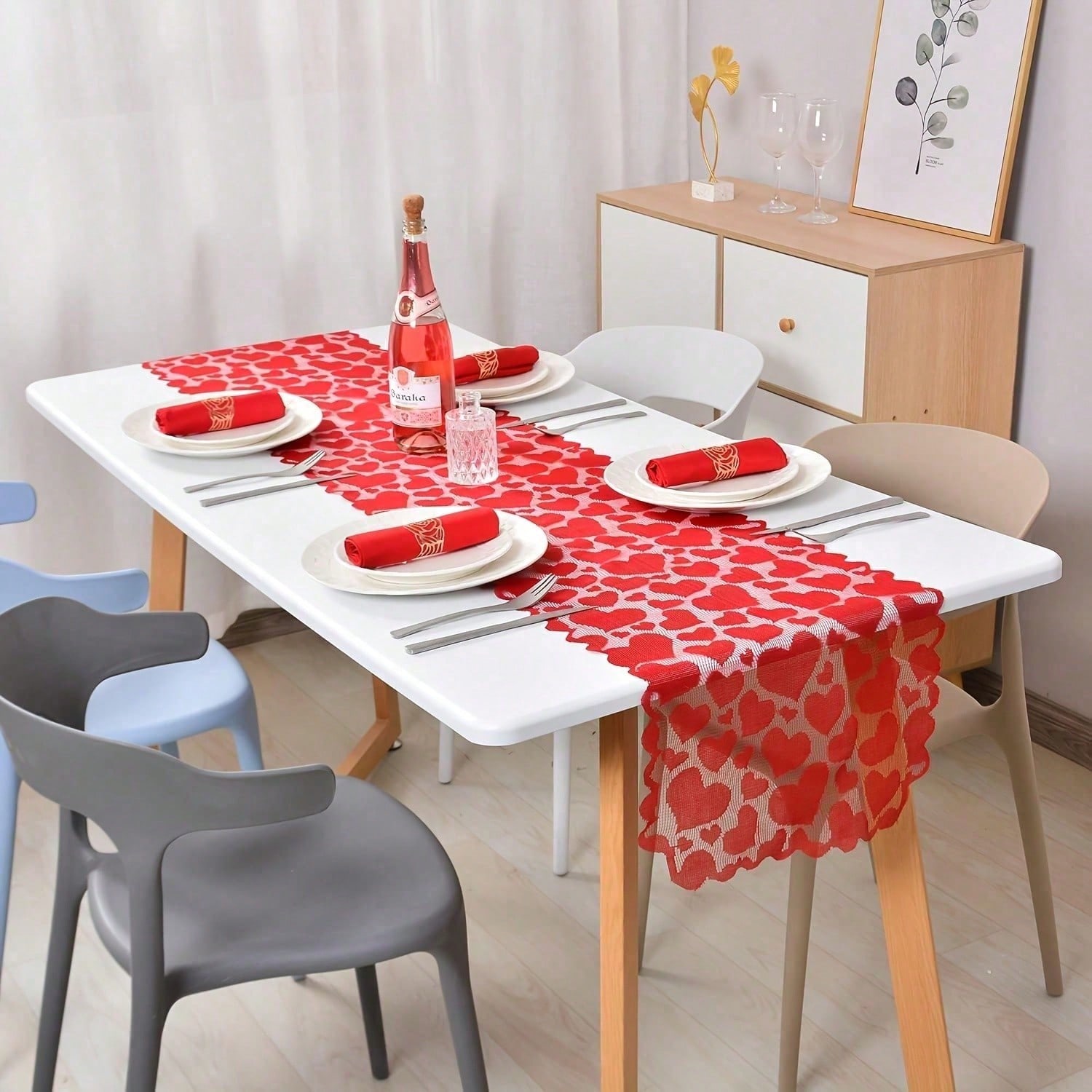 Christmas Table Runner - 1 pièce de chemin de table