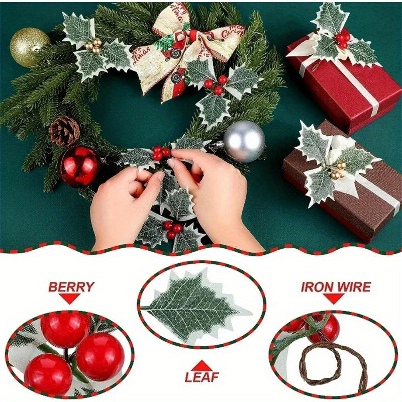 10 pièces de baies artificiell - Christmas Wreath Fake avis et prix