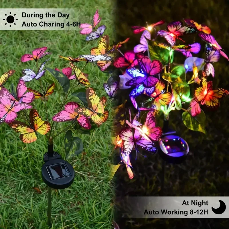 Le jardin solaire de papillon  - Christmas Lights Outdoor avis et prix