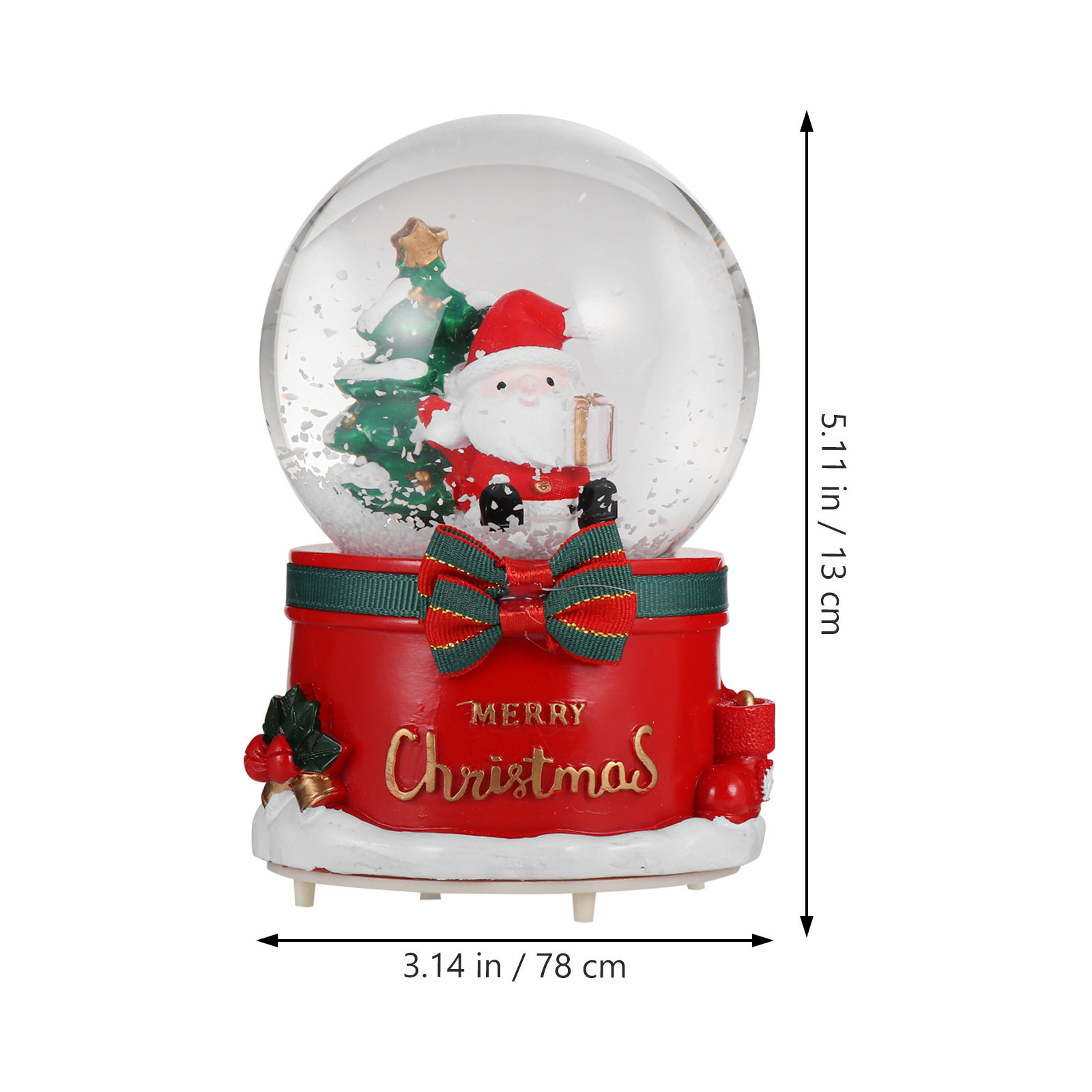 Boule de cristal de Noël avec  - Snow Globe Musical avis et prix