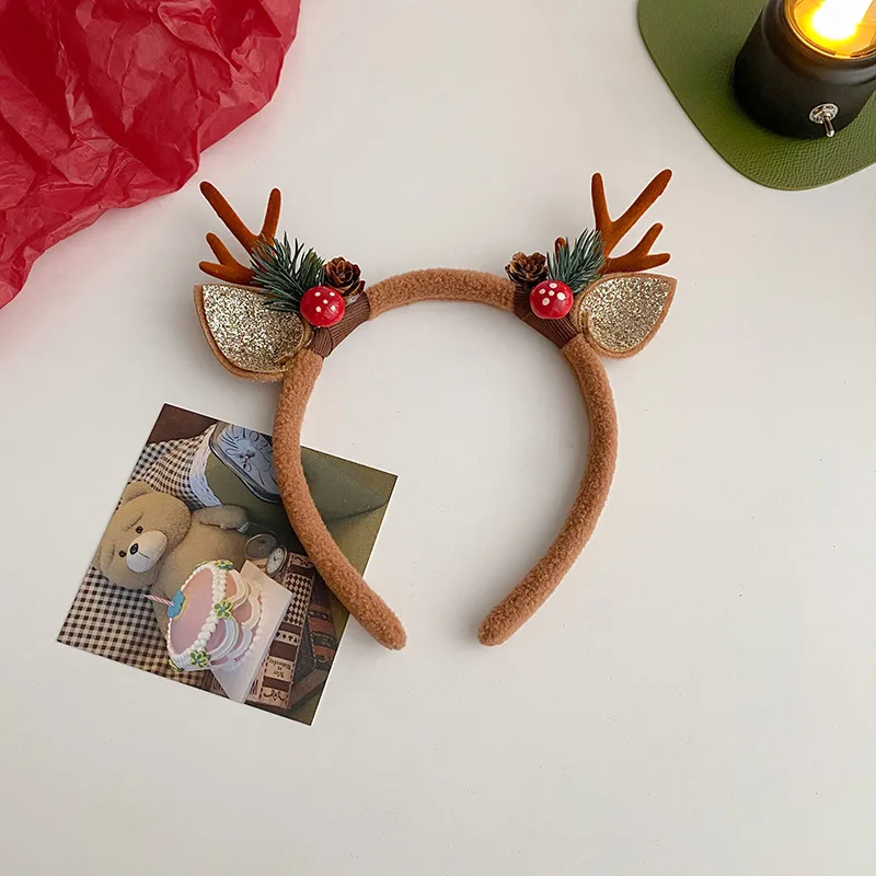 Bandeau de sauna de Noël pour  - Reindeer Antlers Headband avis et prix