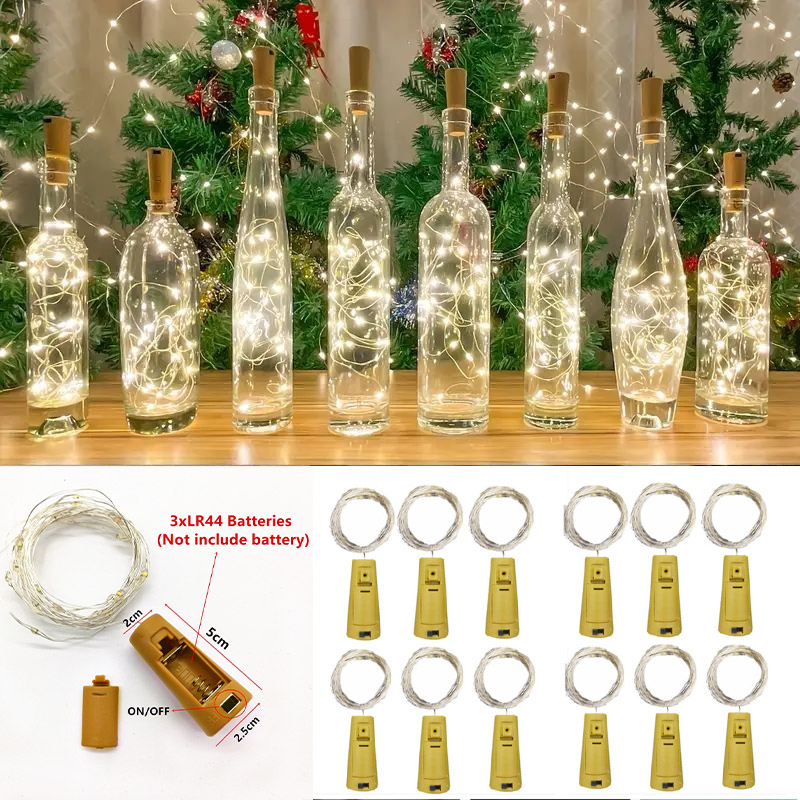 6 pièces 20led bouteille de vi - Led Fairy String Lights avis et prix