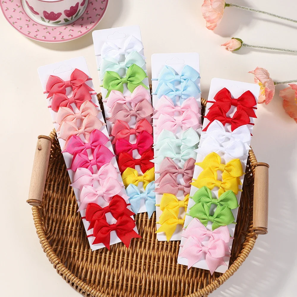 10 pièces nœuds élastique chev - Ribbon Bow Gift avis et prix