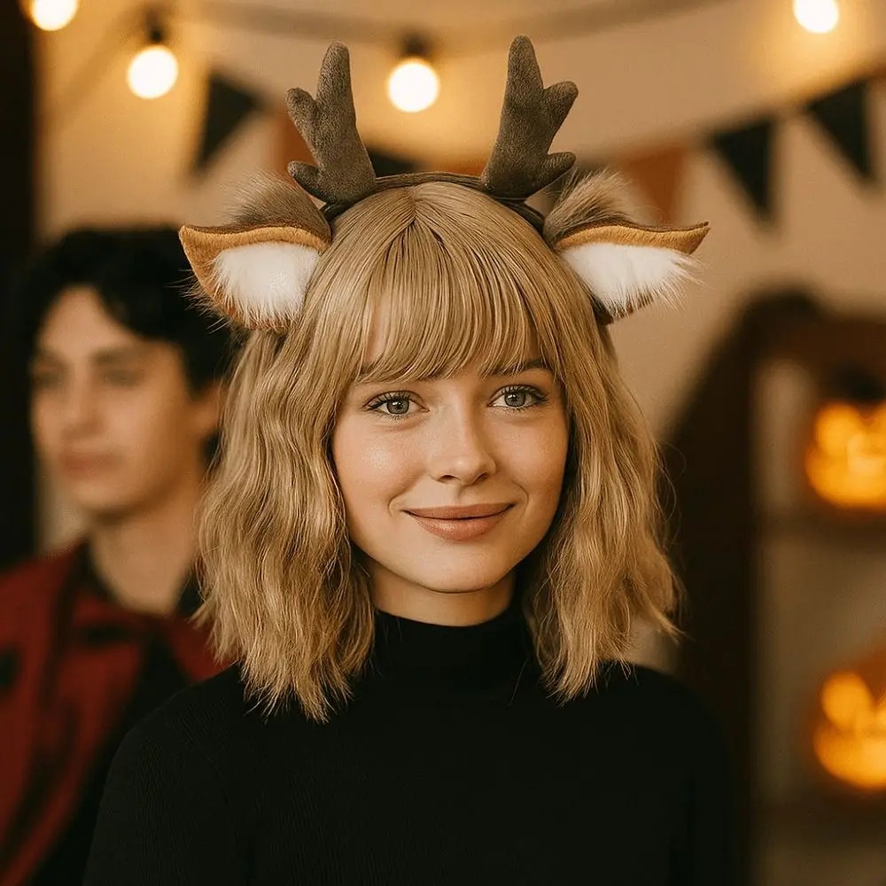 Serre-tête en forme d'oreilles - Reindeer Antlers Headband avis et prix