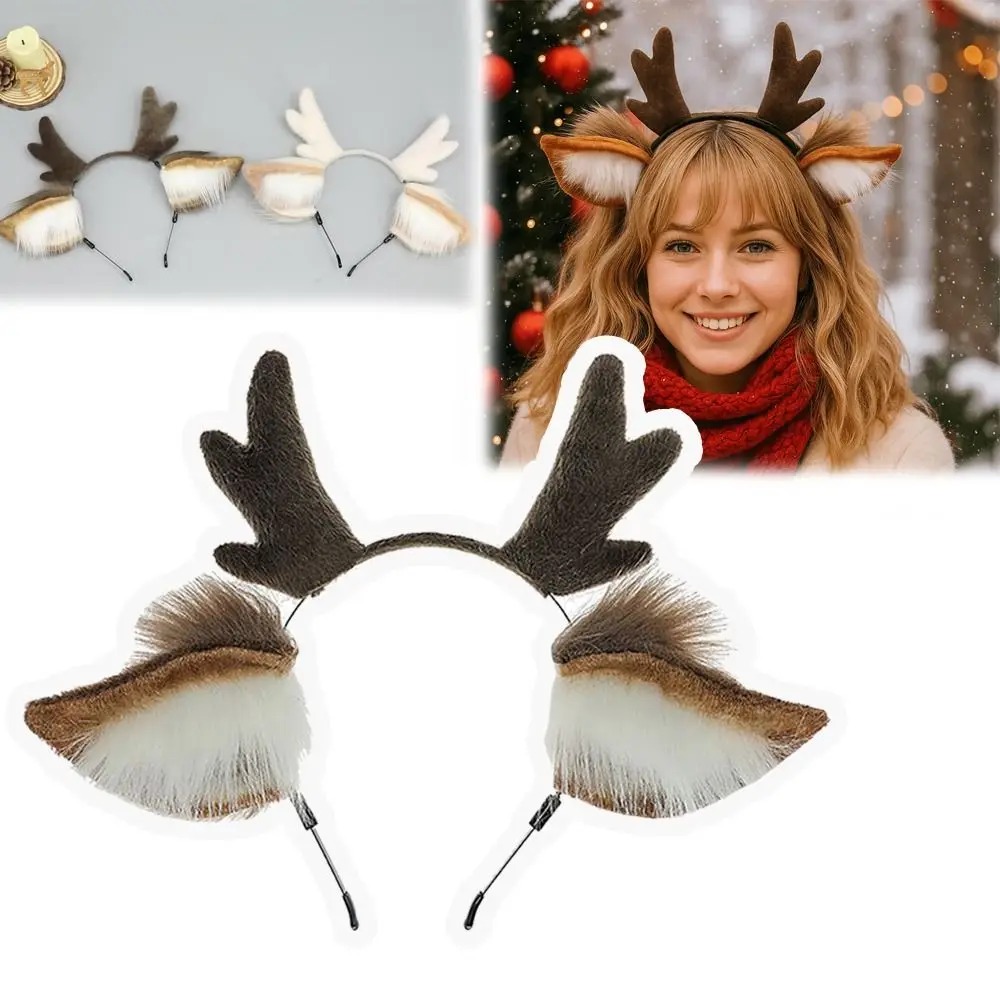 Serre-tête en forme d'oreilles - Reindeer Antlers Headband avis et prix