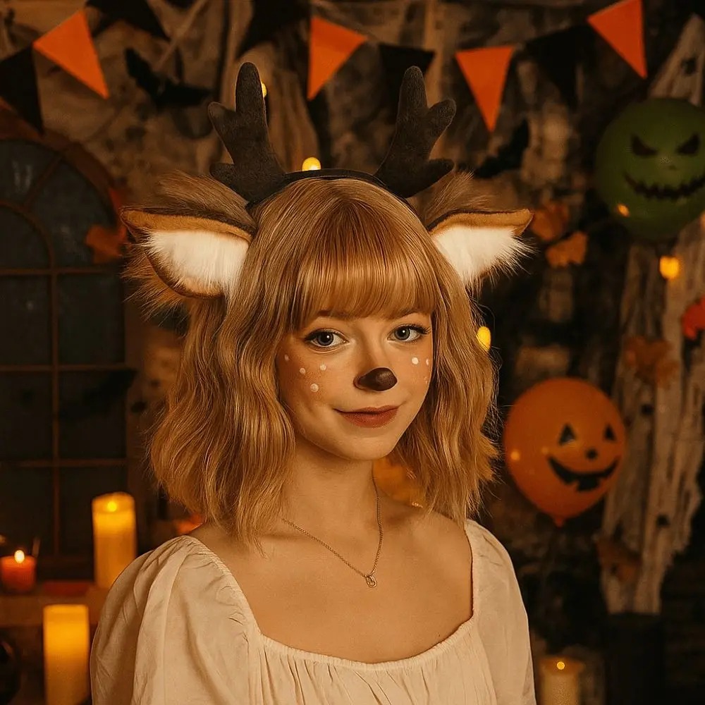 Serre-tête en forme d'oreilles - Reindeer Antlers Headband avis et prix