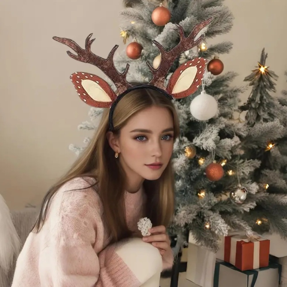 Cerceau à cheveux décoratif en - Reindeer Antlers Headband avis et prix