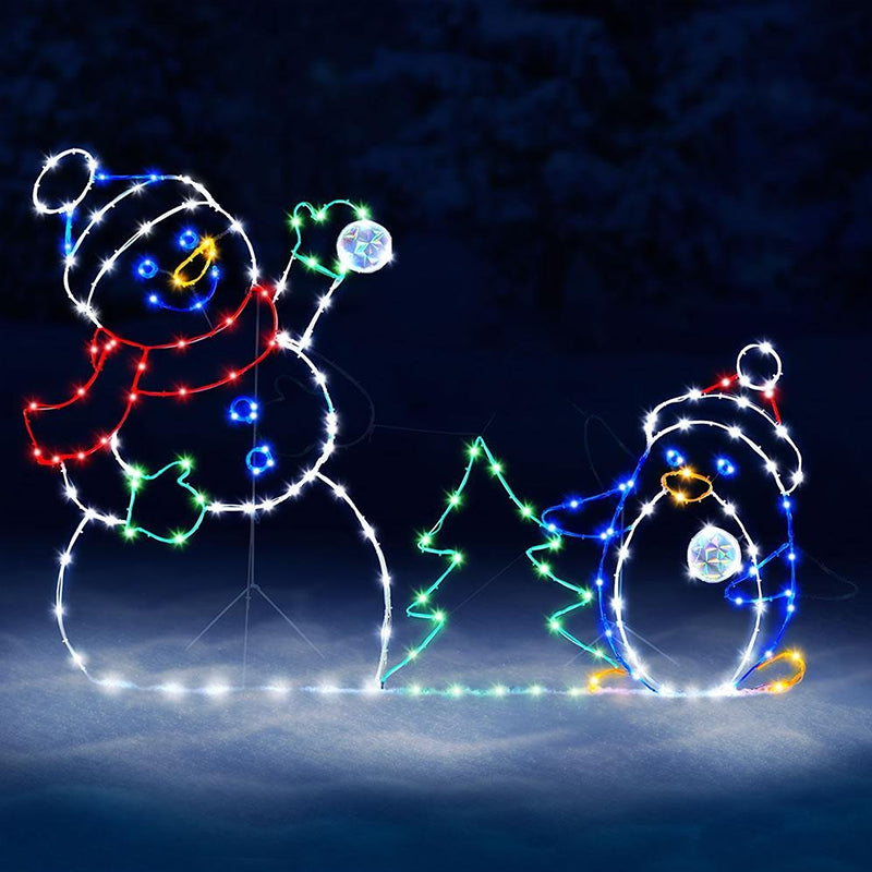 Ornement de bonhomme de neige  - Christmas Lights Outdoor avis et prix