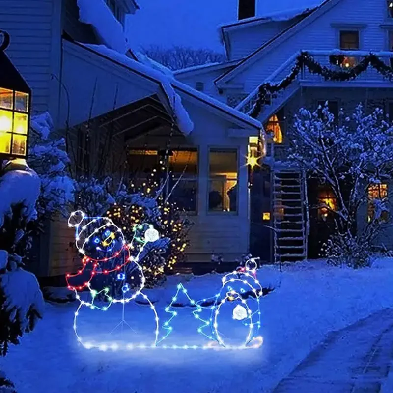 Ornement de bonhomme de neige  - Christmas Lights Outdoor avis et prix