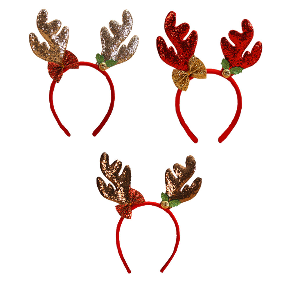 Lot de 3 serre-têtes de Noël e - Reindeer Antlers Headband avis et prix