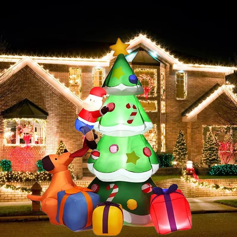 Sapin de Noël Gonflable Modèle - Christmas Lights Outdoor avis et prix