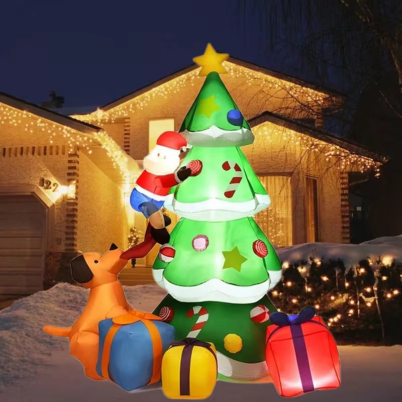 Sapin de Noël Gonflable Modèle - Christmas Lights Outdoor avis et prix