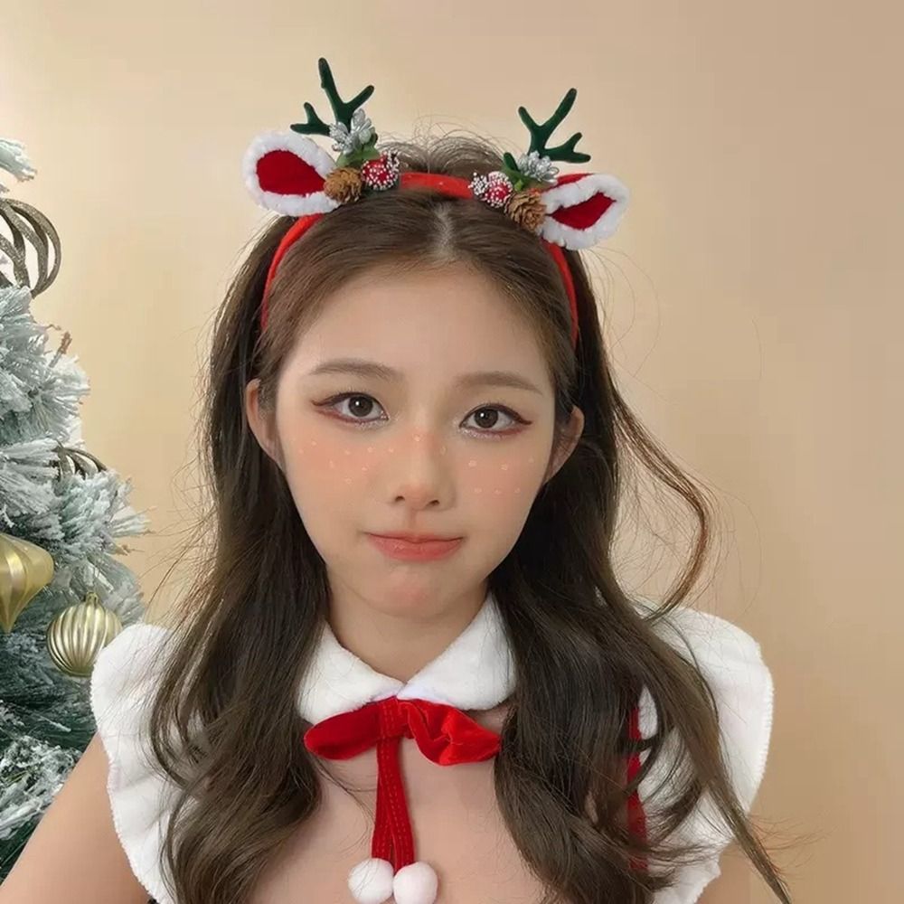 Décoration de Noël : Bandeau d - Reindeer Antlers Headband avis et prix