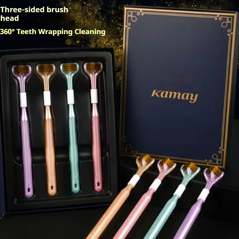 Ensemble de 4 brosses à dents  - Gift Box Wrap Set avis et prix