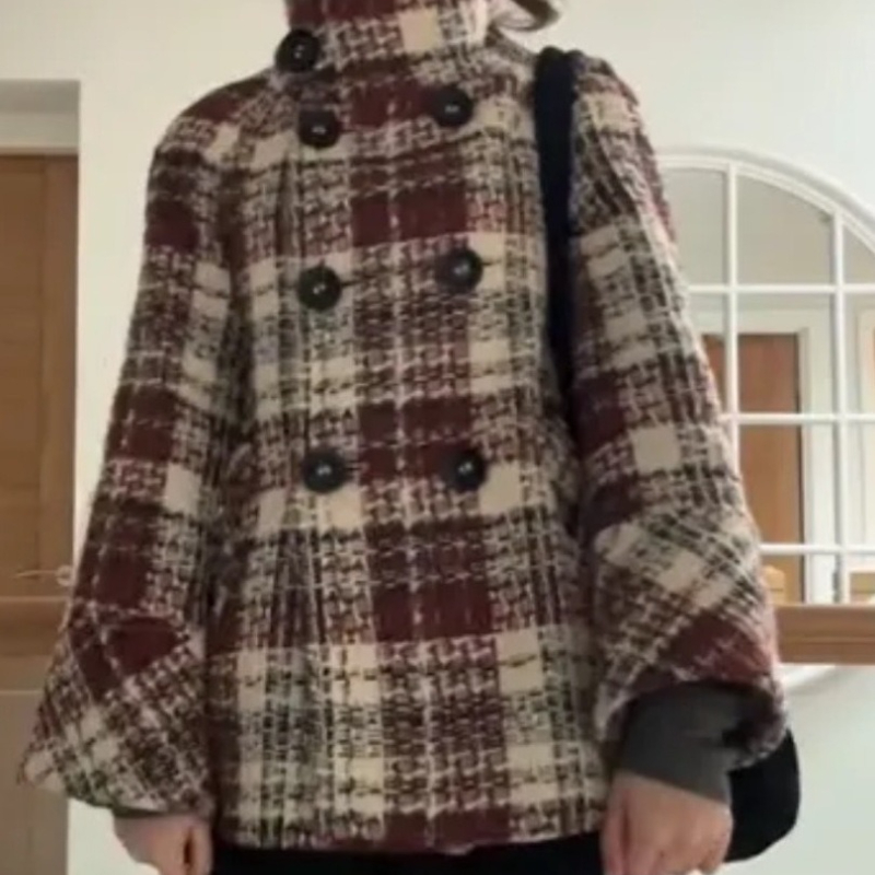 Manteau chic à carreaux chauds - Christmas Throw Blanket avis et prix