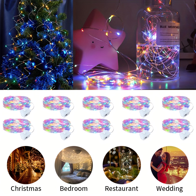 10 guirlandes lumineuses LED à - Led Fairy String Lights avis et prix