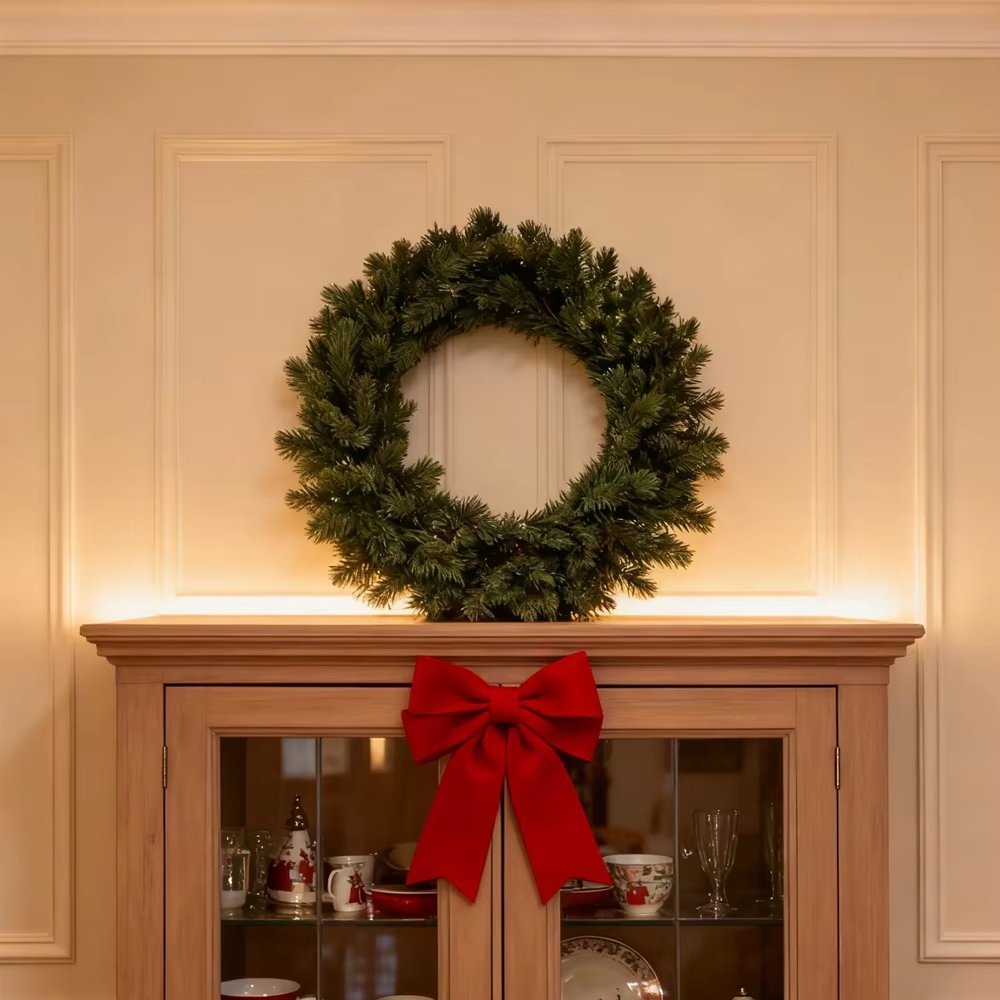 Guirlande artificielle en pin  - Christmas Wreath Fake avis et prix